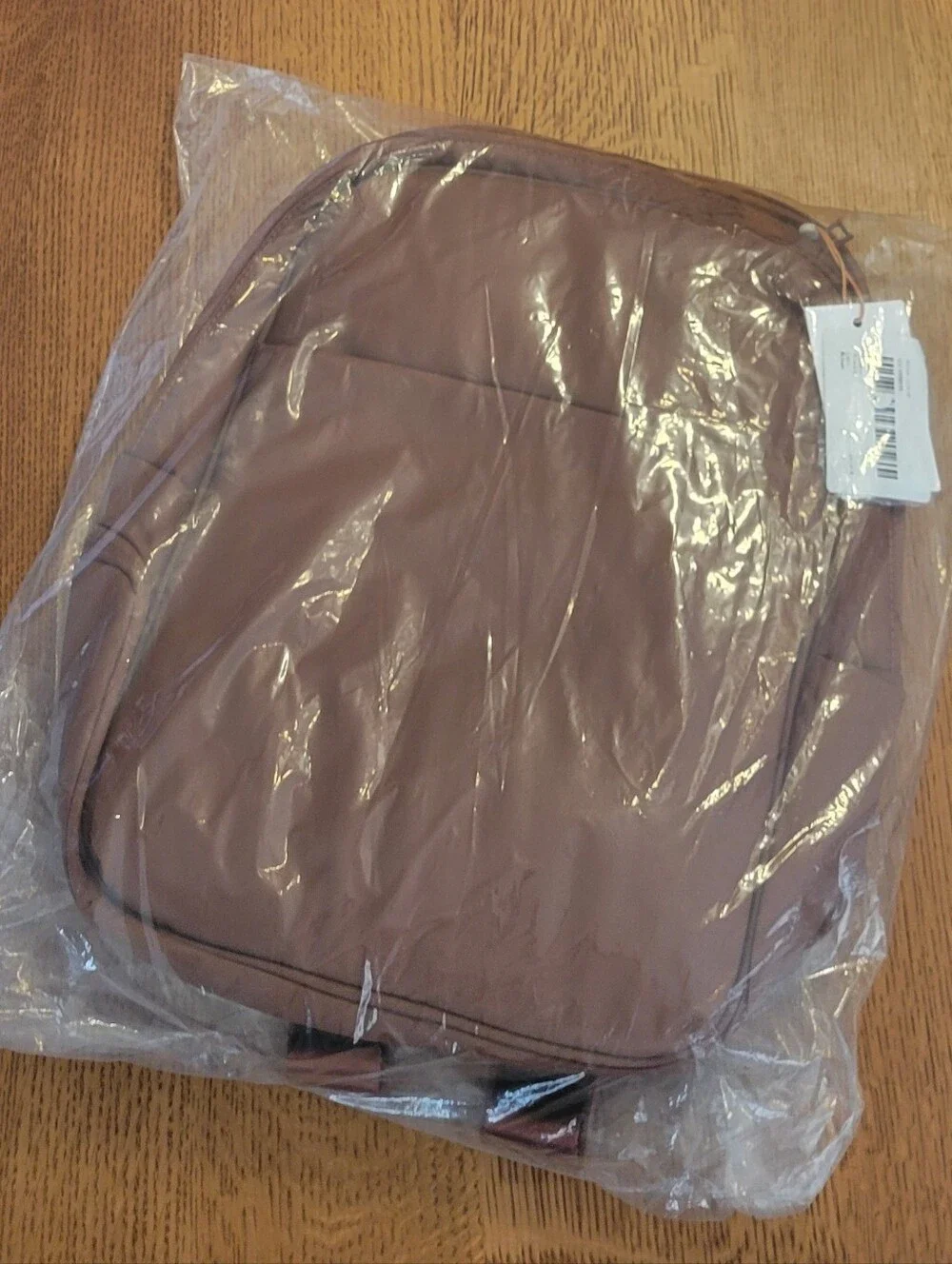 Quince Water-repellent Puff Commuter Backpack - Terracotta